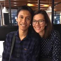 Eross Candra SO7 dan Sarah Diorita (Sumber: Instagram/erosscandra)