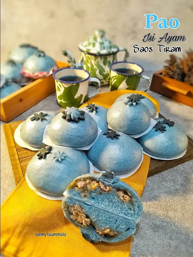 Bakpao Isi Ayam Saus Tiram
