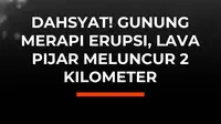 Gunung Merapi di perbatasan Yogyakarta dan Jawa Tengah kembali mengalami erupsi pada Sabtu malam. Dari pemantauan BPPTKG Kaliurang, terlihat guguran lava pijar disertai luncuran awan panas yang meluncur maksimal sekitar 2.000 meter ke arah barat daya, menuju hulu Kali Sat atau Kali Putih.