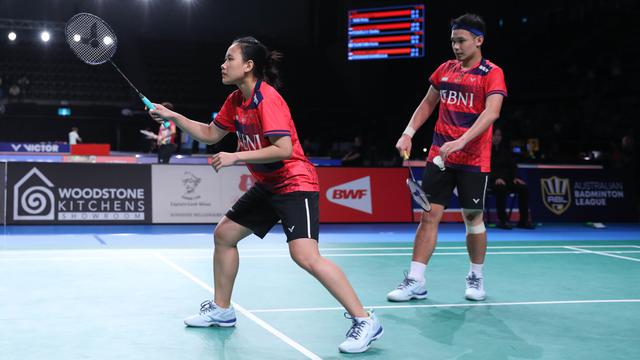 Rinov Rivaldy/Pitha Haningtyas Mentari - Australian Open 2023 - Bulu Tangkis