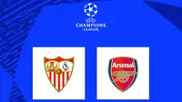 Liga Champions - Sevilla Vs Arsenal (Bola.com/Adreanus Titus)