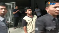 Sejumlah karyawan jasa pengiriman cepat terlibat kericuhan dengan petugas Dishub dan Satpol PP saat mobilnya akan diderek.