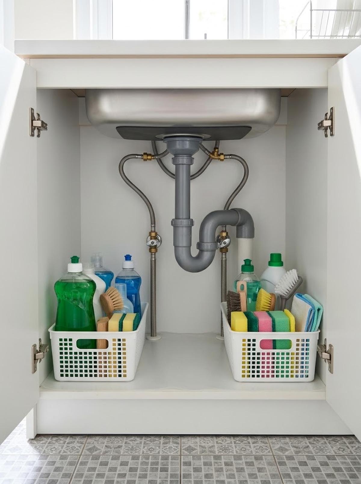 Tips Tambahan agar Kolong Wastafel Tetap Bersih dan Fungsional