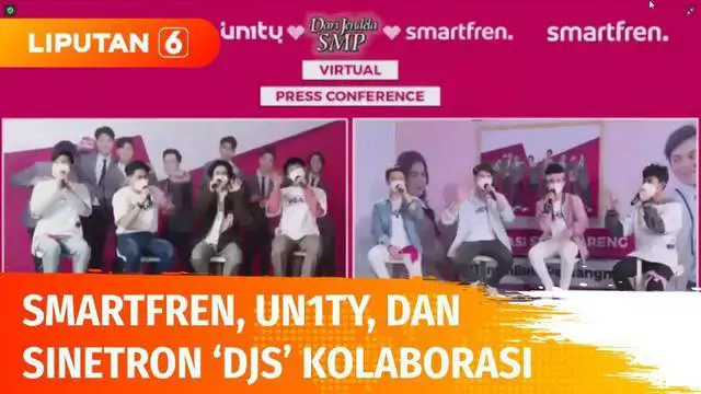 Boy band populer tanah air, UN1TY dan Sinetron terbaik SCTV ‘Dari Jendela SMP’ berkolaborasi dengan Smartfren hadirkan inovasi program UN1TY FrenZone Challenge.