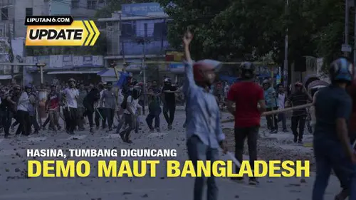 Hasina, Tumbang Diguncang Demo Maut Bangladesh