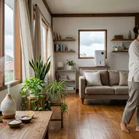 Cara Mengurangi Bau Apek di Rumah Saat Cuaca Lembap/AI Generated