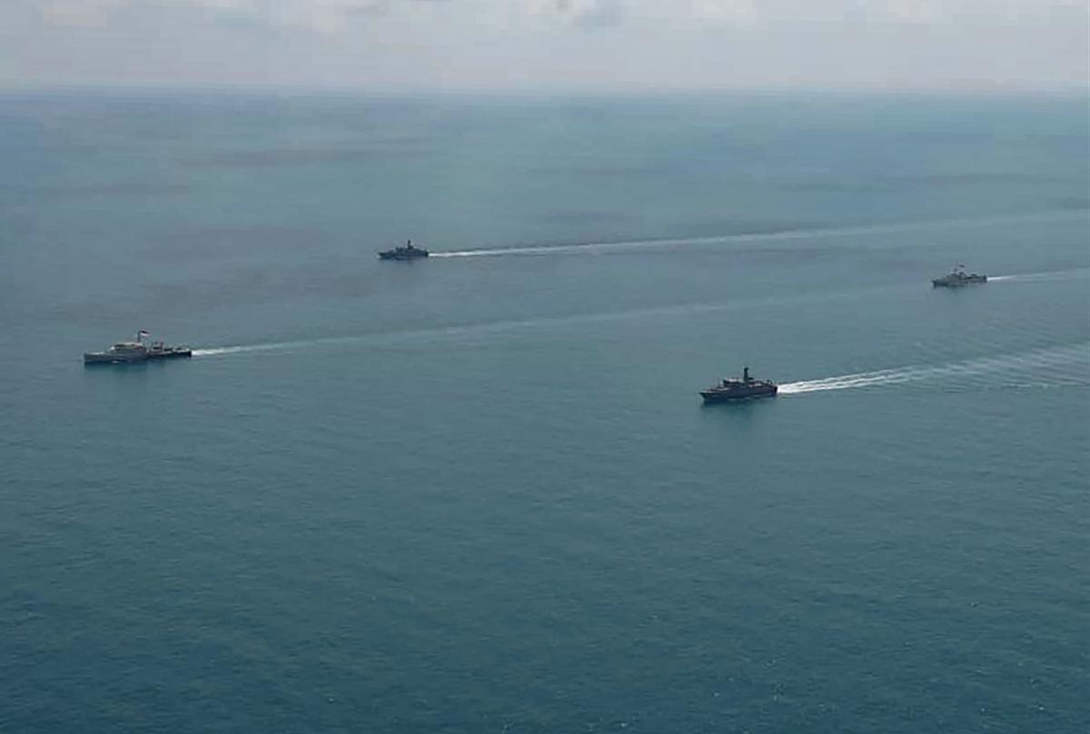 FOTO: Latihan Minex Pandu 2026 TNI AL dan Singapura di Batam