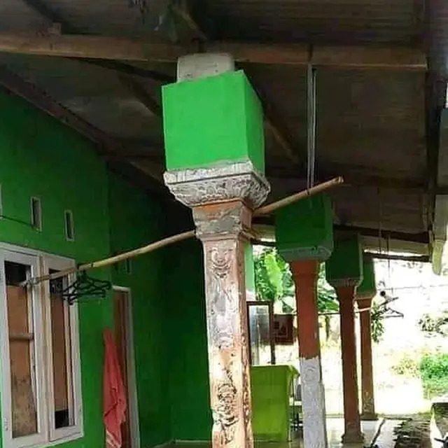6 Desain Pilar Dinding Ini Nyeleneh, Konsepnya Bikin Bingung