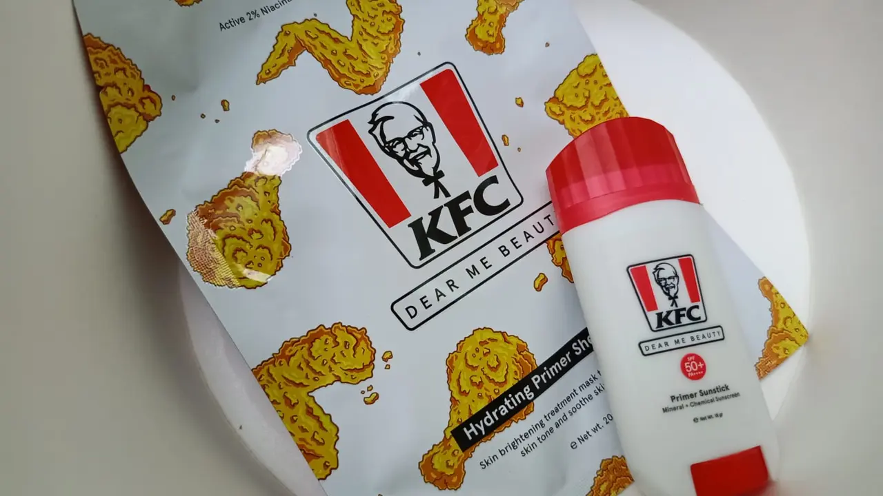 Edisi Perdana Kosmetik Kolaborasi Brand Lokal dan KFC yang Tak Pandang Gender