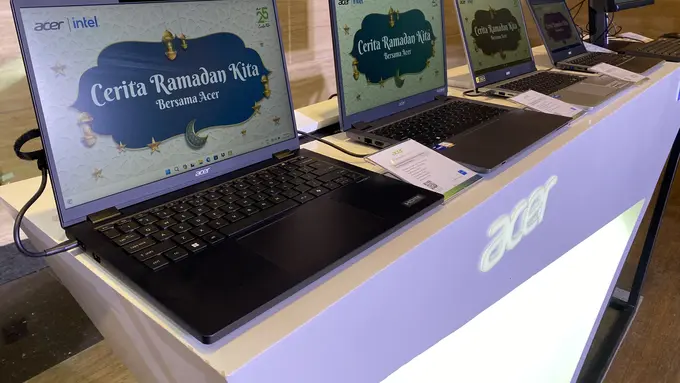Acer Hadirkan Laptop dengan Fitur Artificial Intelligence (AI)
