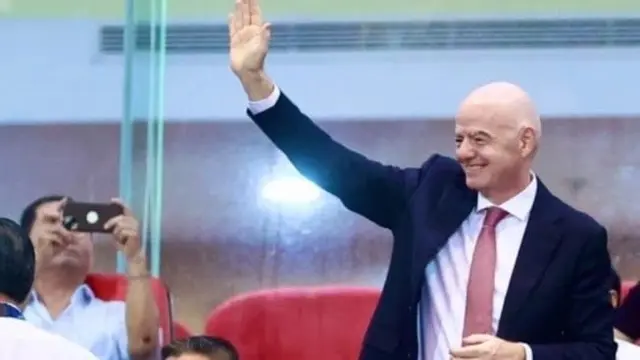 Gianni Infantino di final Piala AFF 2026