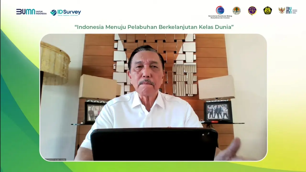 Menteri Koordinator bidang Kemaritiman dan Investasi Luhut Binsar Pandjaitan