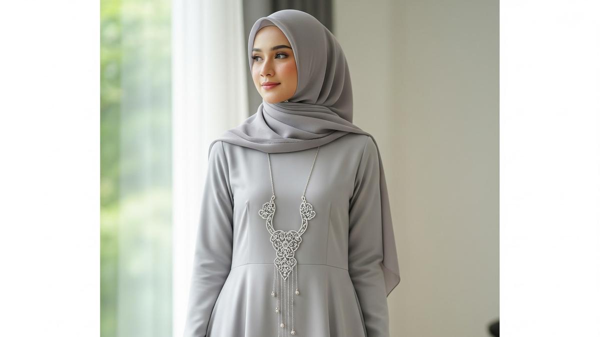 Tips Memilih Model Gamis Syar'i Agar Tidak Terlihat Pendek, Tampil Anggun dan Jenjang
