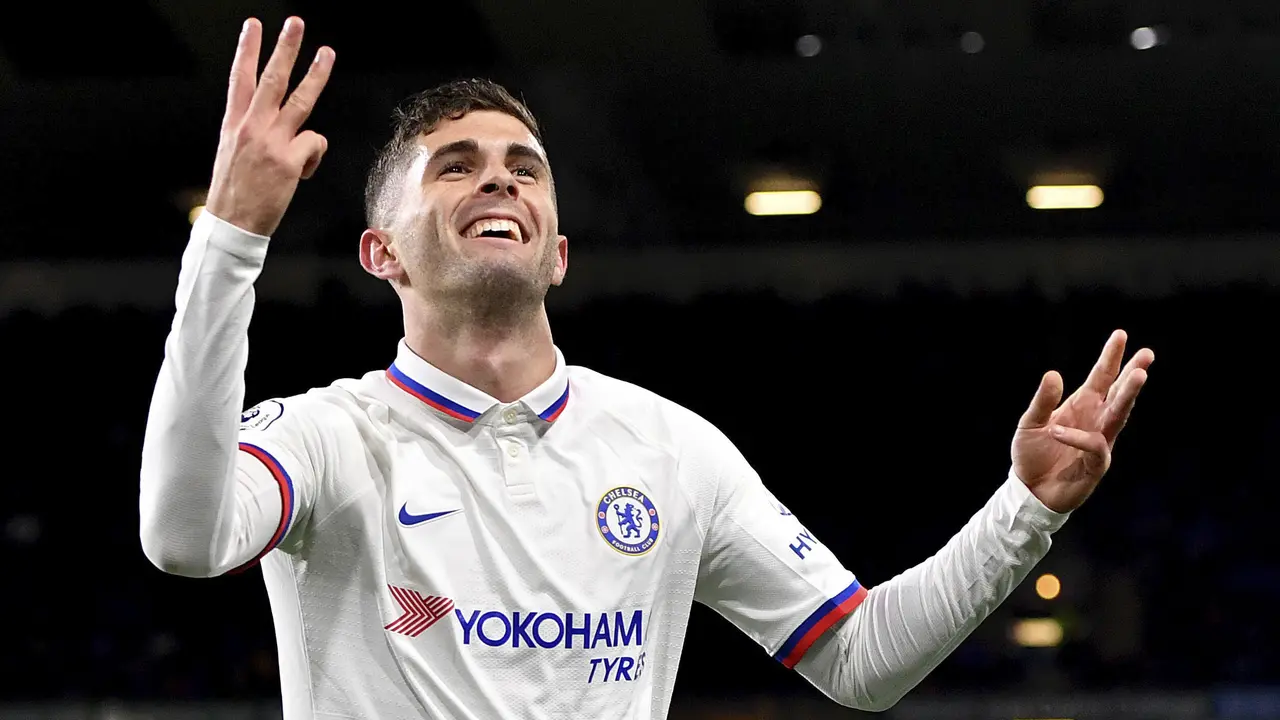 Chelsea Hajar Burnley 4-2, Pulisic Hattrick