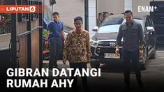 Temui AHY, Gibran Enggan Berkomentar