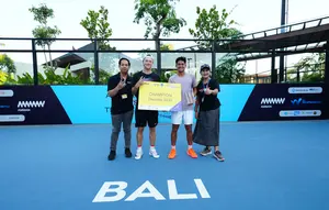 Pasangan Gado-Gado Juara Ganda Putra Men's World Tennis Championship 2026 Bali Seri I