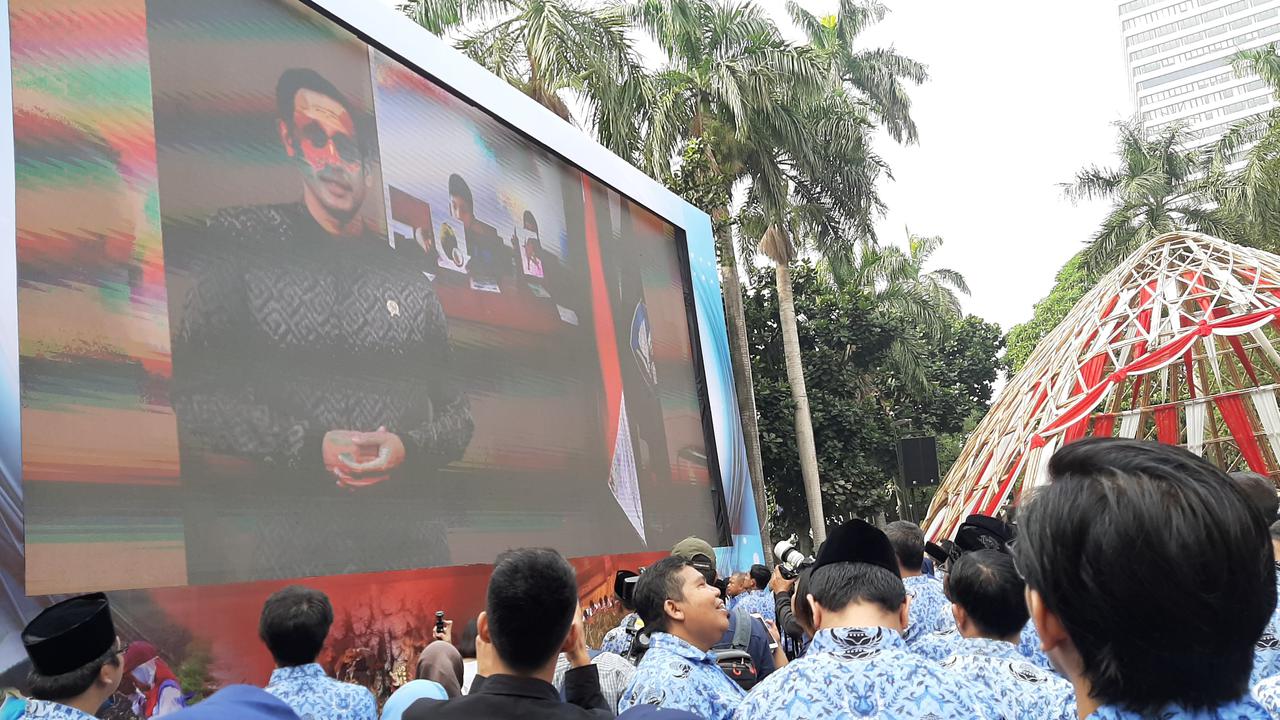 Upacara Peringatan HUT PGRI ke-74 dan Hari Guru Nasional 2019