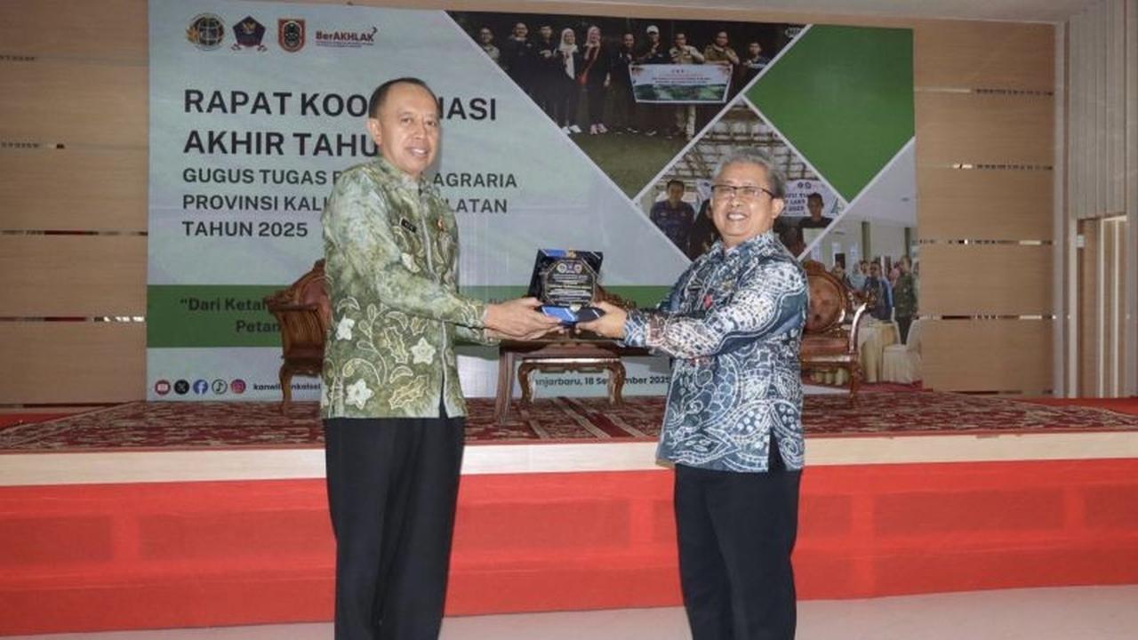 Tahukah Anda? Pemprov Kalsel-BPN Bahas Percepatan Reforma Agraria untuk Tata Lahan Berkeadilan