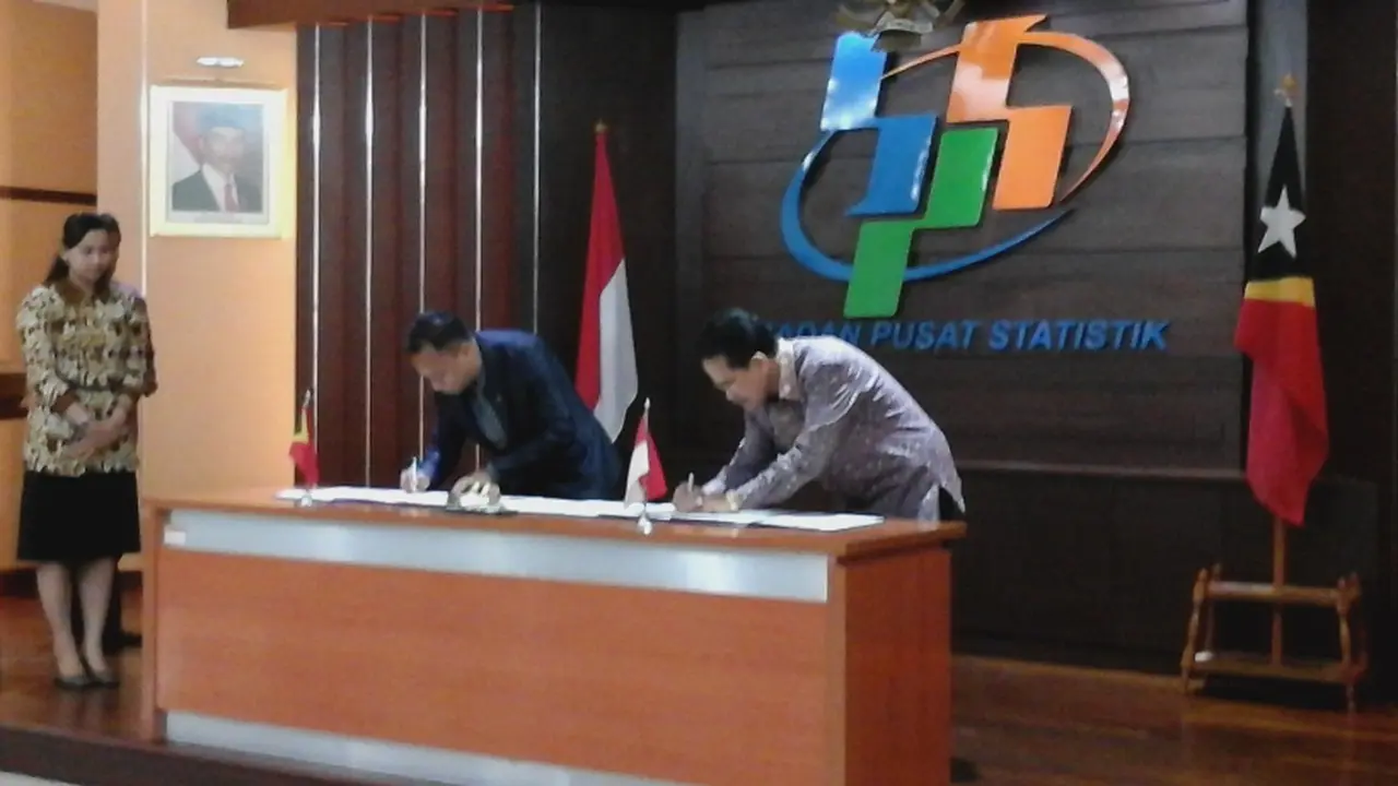BPS Kerjasama dengan Timor Leste
