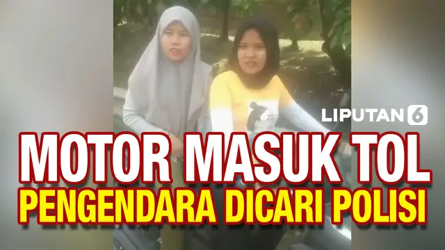 VIDEO: Viral Dua Pengendara Motor Wanita Masuk Tol Jakarta-Tangerang, Kini Dicari Polisi