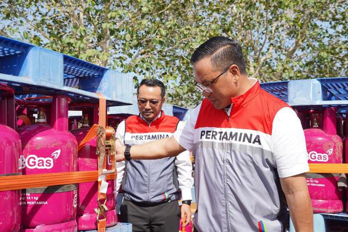 Pertamina Pasok LPG ke Daerah Bener Meriah Pakai Metode Sling Load