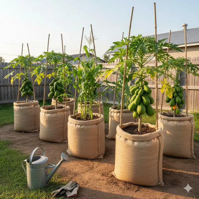 Model Karung Tanam Dalam (Deep Planting) (Gemini AI)