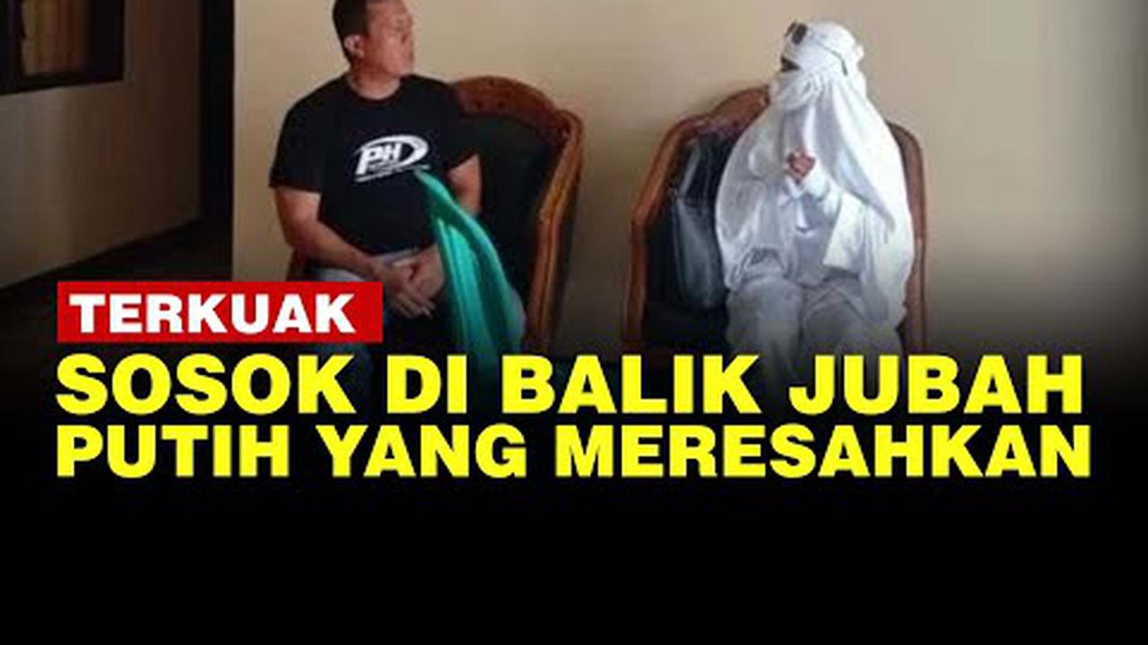 VIDEO: Ditangkap! Ini Wajah Asli Manusia Jubah Putih Resahkan Warga Pringsewu Lampung