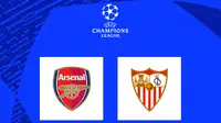 Liga Champions - Arsenal Vs Sevilla (Bola.com/Adreanus Titus)