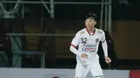 Pemain asing asal Korea Selatan, Ahn Byung-keon optimistis Bali United bisa membawa pulang poin dari kandang Persib Bandung, Sabtu (14/5/2016). (Instagram Bali United)
