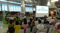 AP II Ajak Blogger dan Vlogger Keliling Terminal 3 Bandara Soetta. (Foto: Pramita Tristiawati)