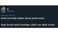 Kasta Terendah dalam Dunia Percintaan ala Netizen Ini Bikin Tepuk Jidat