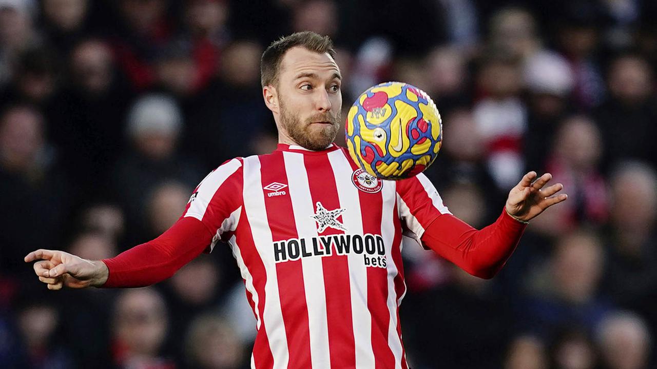 Foto: Momen Debut Christian Eriksen Kembali ke Lapangan, Brentford Dibungkam Newcastle United di Liga Inggris
