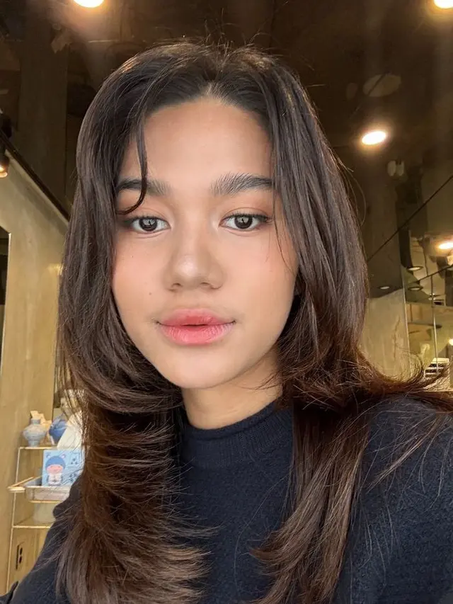 Azizah Salsha dengan potongan rambut barunya. [@azizahsalsha_]