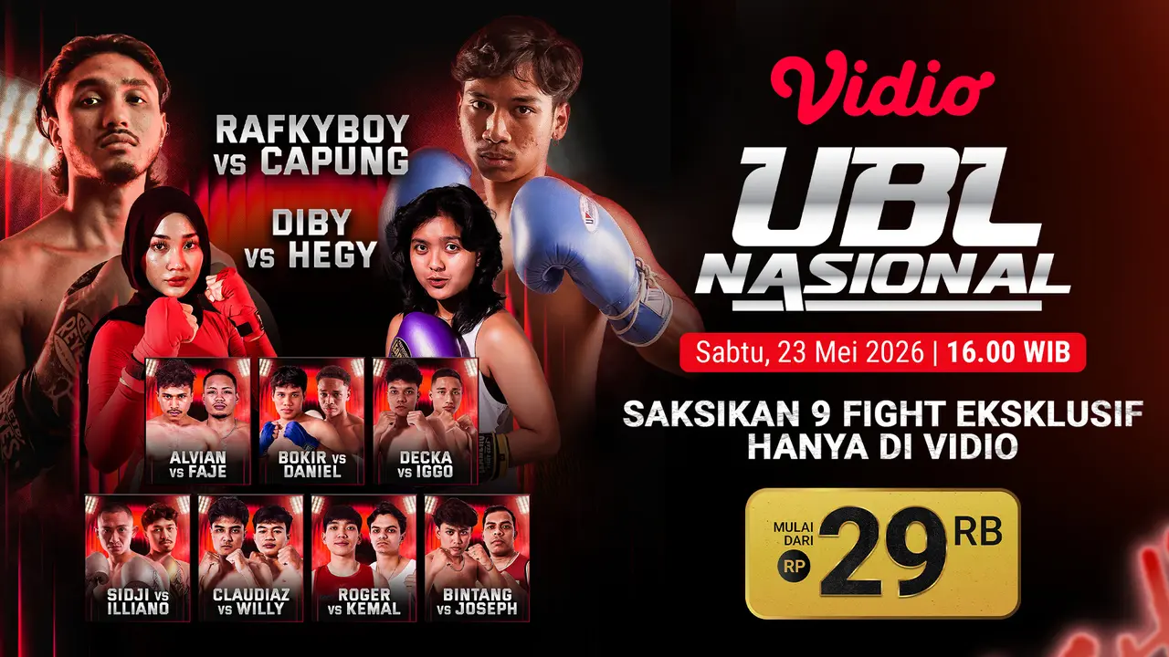 Nonton UBL Nasional Season 1 eksklusif tayang di Vidio. (dok. vidio.com)