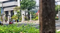 Potret Kantor Sri Mulyani Dijaga Ketat TNI Sejak Malam Hari