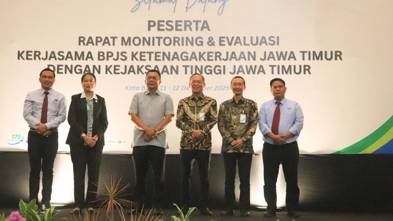 BPJS Ketenagakerjaan dan Kejati Jatim Perkuat Sinergi Pengawasan Kepatuhan dalam Perlindungan Jamsosnaker
