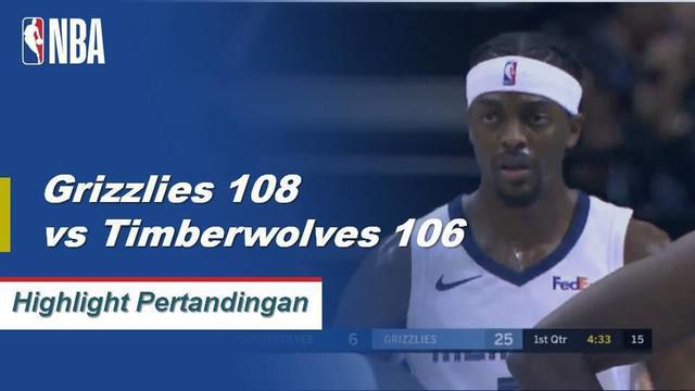 Mike Conley berakhir dengan 25 poin dan sembilan assist, Jaren Jackson Jr skor 23 dan Ivan Rabb menambahkan double-double (19 poin, 11 rebound) ketika Grizzlies menang berturut-turut kedua.