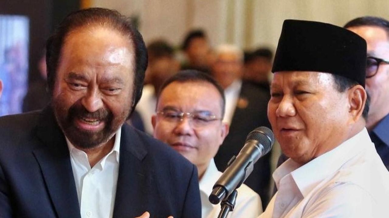 Prabowo Bertemu Surya Paloh, Timnas AMIN: Enggak Perlu Khawatir, Positif Thinking Saja