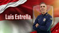 Pelatih Timnas Futsal Indonesia Putri, Luis Estrella. (Gemini/Bola.com/Hery Kurniawan)