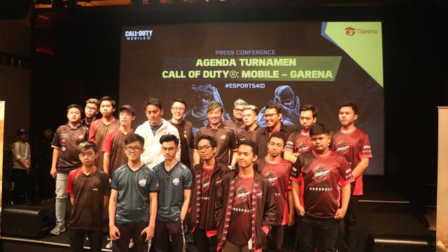 Konferensi Pers Turnamen Call of Duty Mobile