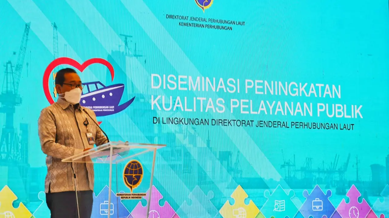 Peluncuran Hospitable SPIRIT ini dilaksanakan oleh Plt. Direktur Jenderal Perhubungan Laut, Arif Toha,
