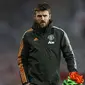 Michael Carrick merupakan mantan pemain sekaligus asisten Manajer di Mancherster United. Ia memulai kariernya setelah gantung sepatu pada 2018 silam. Kesuksesan Setan Merah menjadi runner up Liga Inggris dan Liga Europa merupakan salah satu jasanya. (Foto: AFP/Pool/Phil Noble)