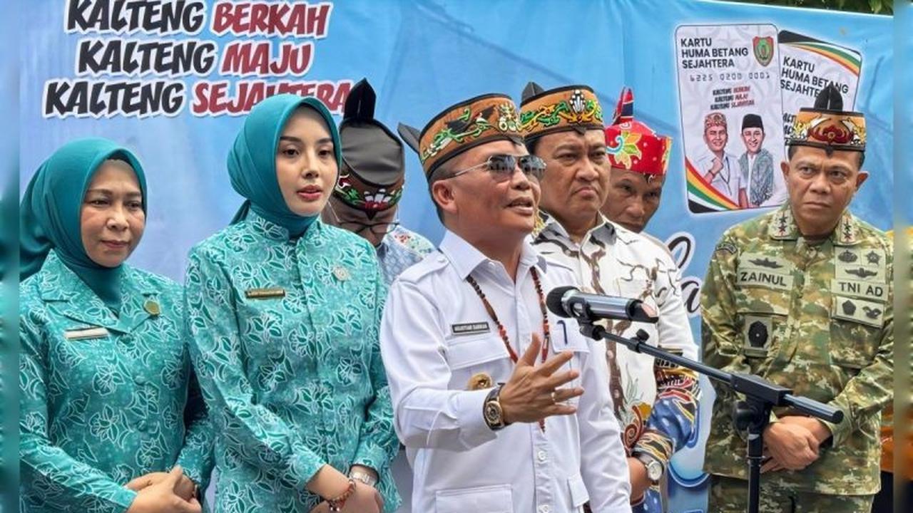 Gubernur Kalteng Luncurkan Kartu Huma Betang, Penuhi Kebutuhan Dasar Masyarakat