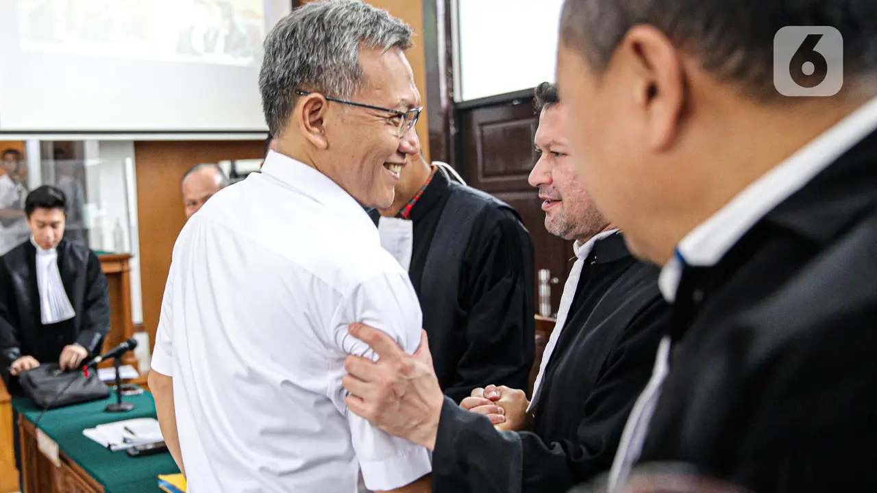 Senyum Agus Nurpatria Usai Sidang Perdana Dugaann Pembunuhan Berencana Brigadir J