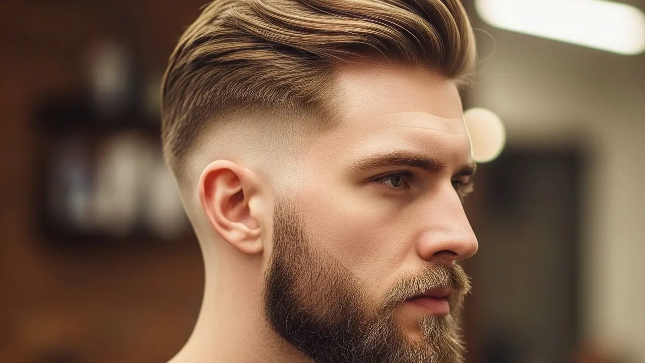 Model Cukur Rambut Pria Muka Panjang yang Bikin Proporsional (Image by Gemini AI)