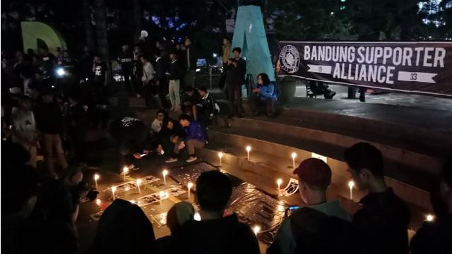 Aliansi Suporter Bandung Gelar Aksi Bobotoh Melawan Stigma