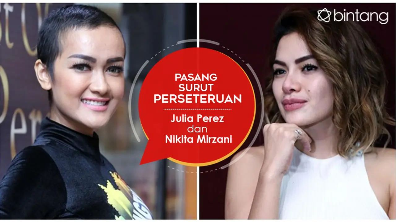 [Bintang] Julia Perez dan Nikita Mirzani