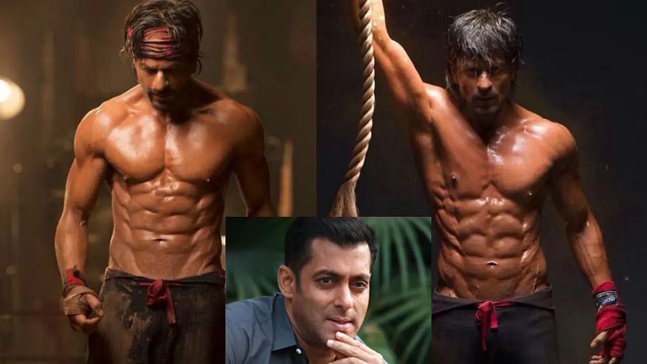 Salman Khan Puji Perut Eight Pack Shahrukh Khan