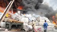 Pabrik di Cikupa Tangerang Terbakar, Sembilan Mobil Damkar Dikerahkan