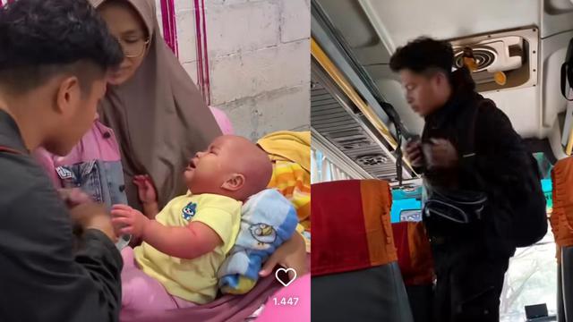 Muhamad Cecep Abdullah seorang pemuda asal Sukabumi yang merogoh kocek pribadi untuk membersihkan tempat wudu dan toilet masjid.